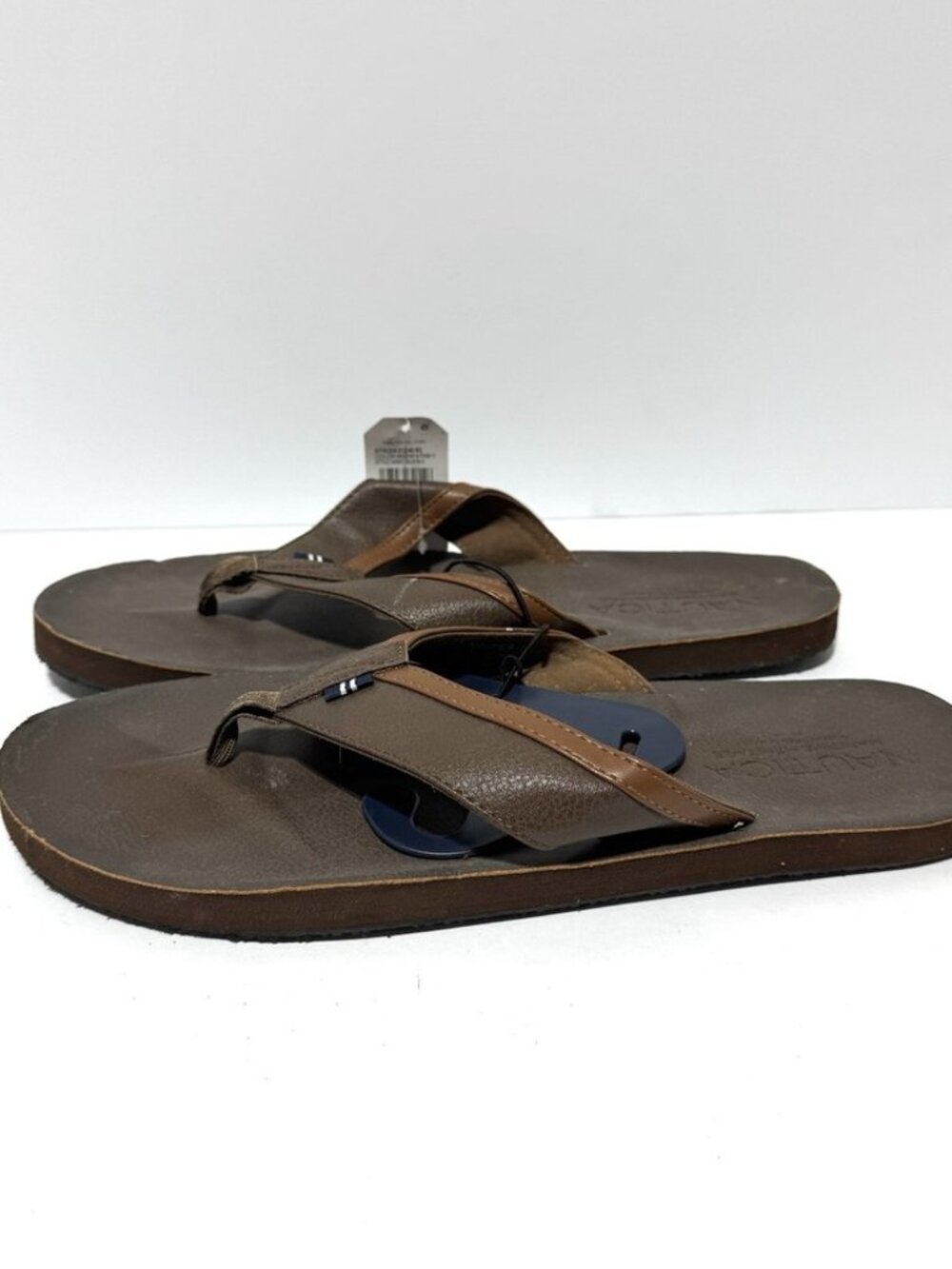 Nautica Mens Adams Sandals Brown Size 13M